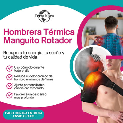 💥 Hombrera Térmica Ortopédica con carga USB🔥