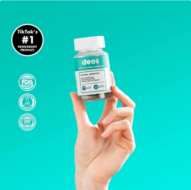 🌿DEOS Natural Fresh™ 30 Cápsulas 💊
