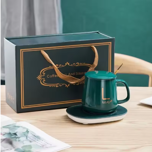 ☕Taza con calentador eléctrico 🔥