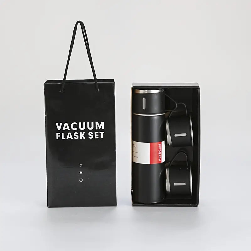 🔥 Set Termo acero inoxidable + 3 Tazas ☕