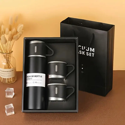 🔥 Set Termo acero inoxidable + 3 Tazas ☕