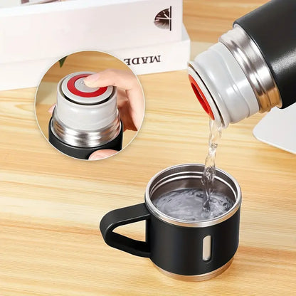 🔥 Set Termo acero inoxidable + 3 Tazas ☕
